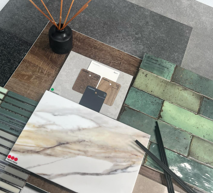 Flat Lay for Renovation and New Build Made Simple by Kylie Abbass from Design by Artisan.