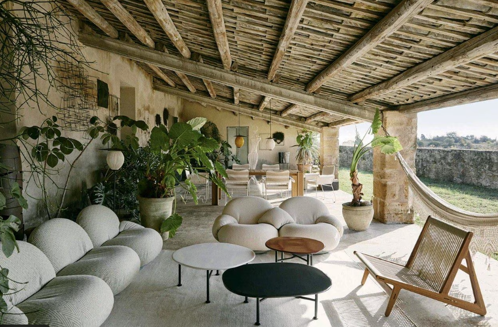 Textural layering with timber and stone in interior design trends 2026 Australia